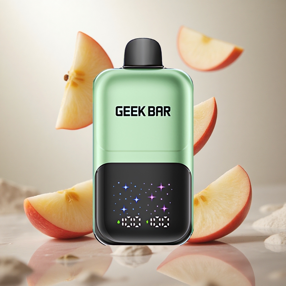 GEEK BAR 2GO 50000 Puffs Double Apple AB Interaktivní Velká Obrazovka Czech Republic wholesale