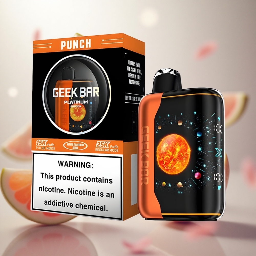 GEEK BAR Platinum Edition 25000 Puffs s 20mL e-liquidem Punch Czech Republic wholesale