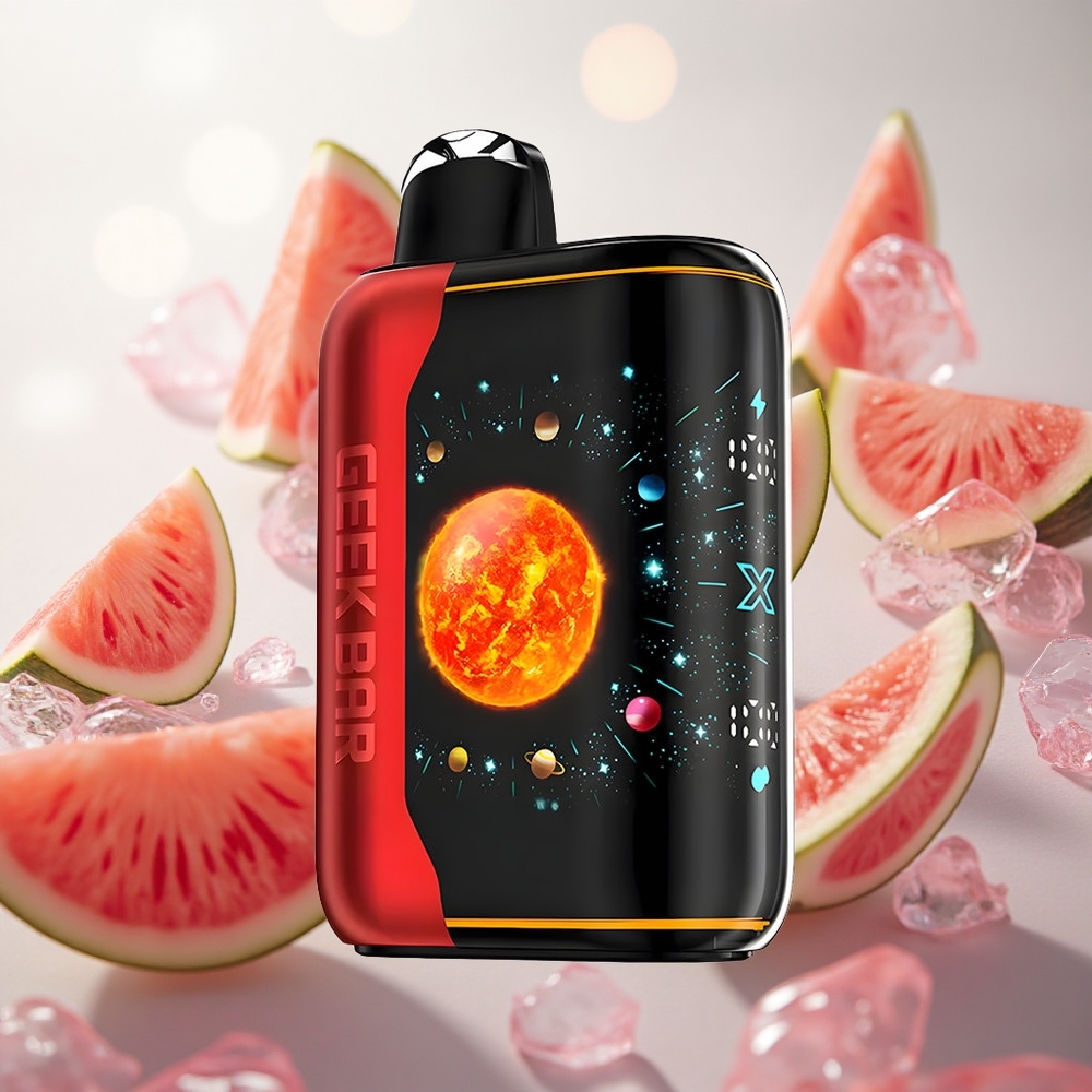 GEEK BAR Platinum Edition až 25000 Puffs Vodní meloun led 2 nikotinu velkoobchod Czech Republic