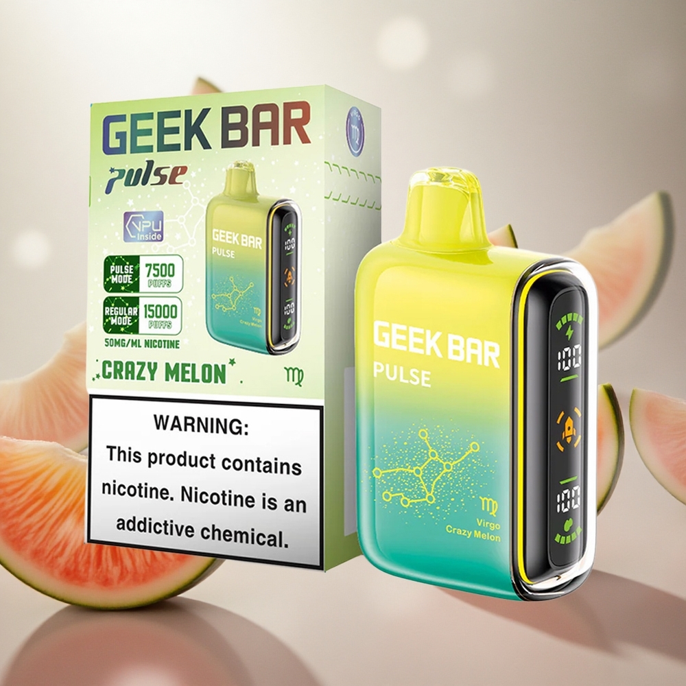 GEEK BAR Pulse 15000 Puffs 16ML Kapacita tekutiny Jednorázová Vape Zodiac Edition Czech Republic wholesale