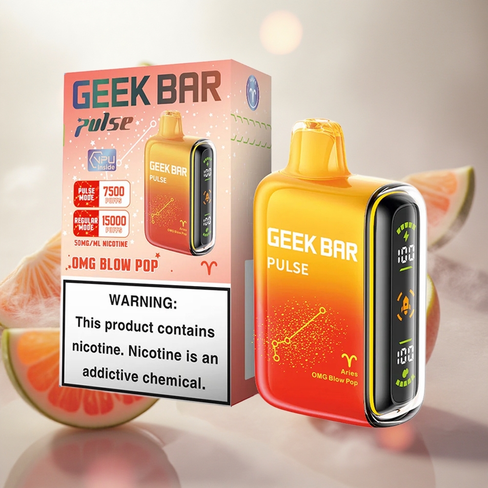 GEEK BAR Pulse 15000 Puffs 16ML Kapacita tekutiny Jednorázová Vape Zodiac Edition Czech Republic wholesale