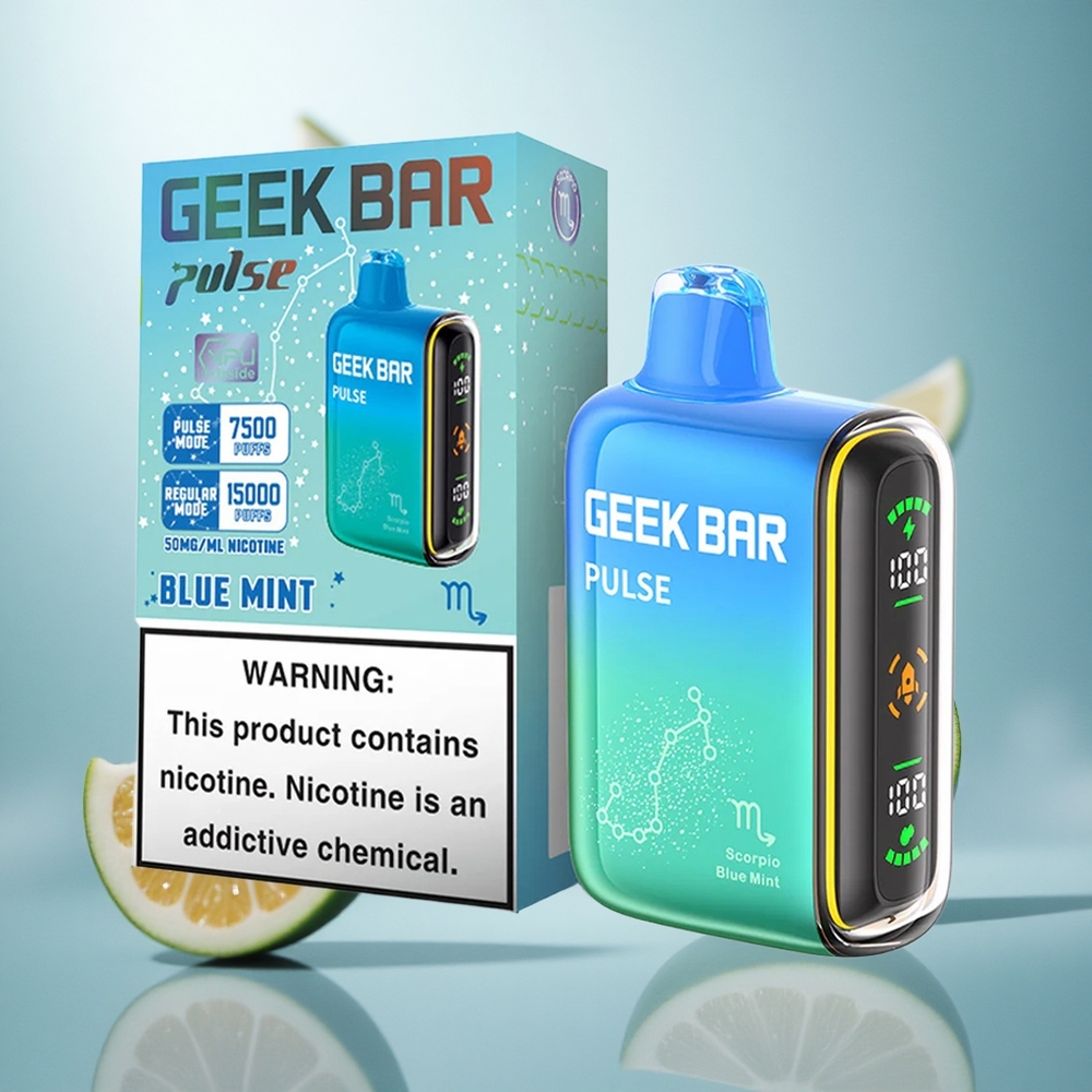 GEEK BAR Pulse 15000 Puffs 16ML Kapacita tekutiny Jednorázová Vape Zodiac Edition Czech Republic wholesale