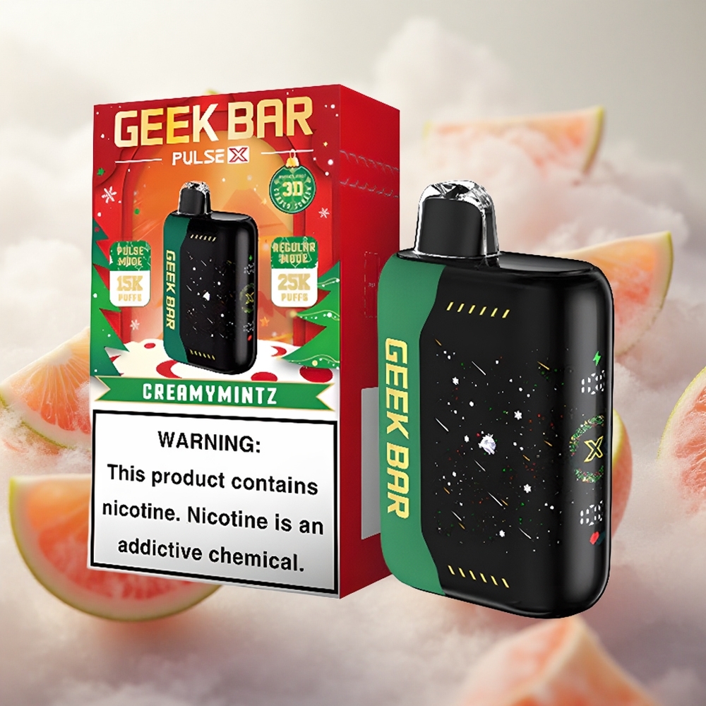 GEEK BAR Pulse X 25000 Puffs 18mL předem naplněná e-liquid Jednorázová Vape Christmas Edition Czech Republic wholesale