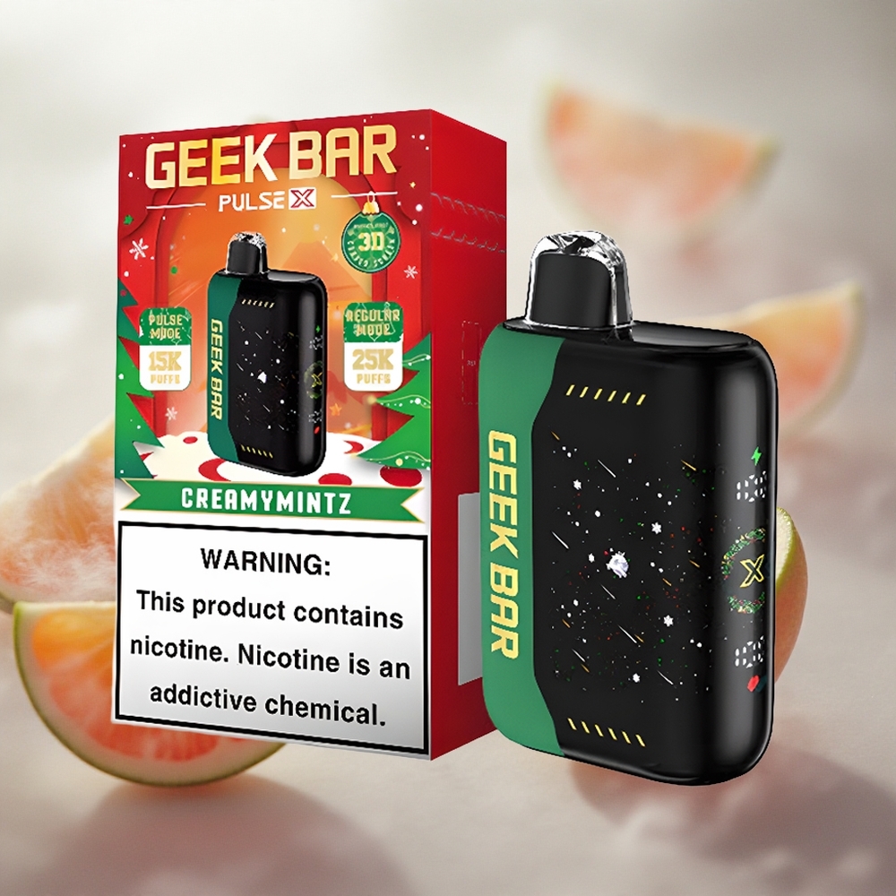 GEEK BAR Pulse X 25000 Puffs 18mL předem naplněná e-liquid Jednorázová Vape Christmas Edition Czech Republic wholesale