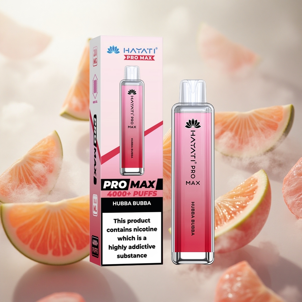 Hayati Pro Max 4000 Puffs Jednorázová Vape Hubba Bubba Czech Republic wholesale