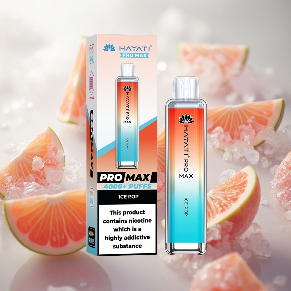 Hayati Pro Max 4000 Puffs Jednorázová Vape Ice Pop Czech Republic wholesale