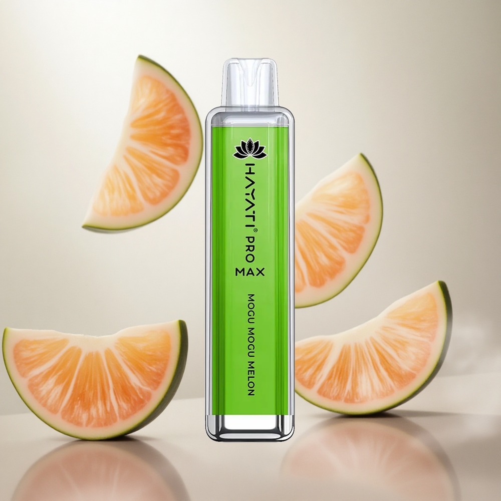 Hayati Pro Max 4000 Puffs Jednorázová Vape Mogu Mogu Melon s dobíjecí baterií Czech Republic wholesale