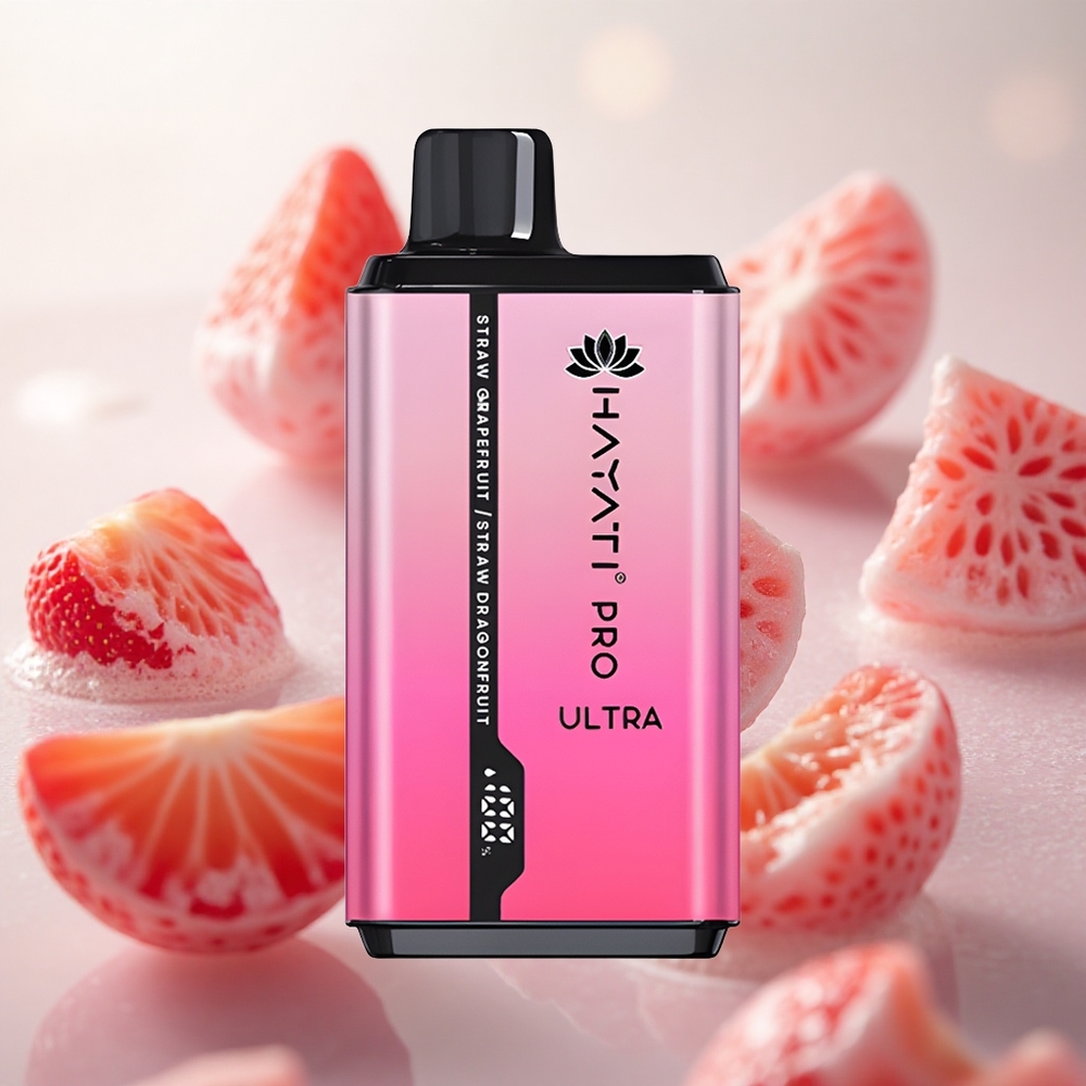 Hayati Pro Ultra 15000 Puffs Jahoda Grapefruit 2 12ml velkoobchod Czech Republic