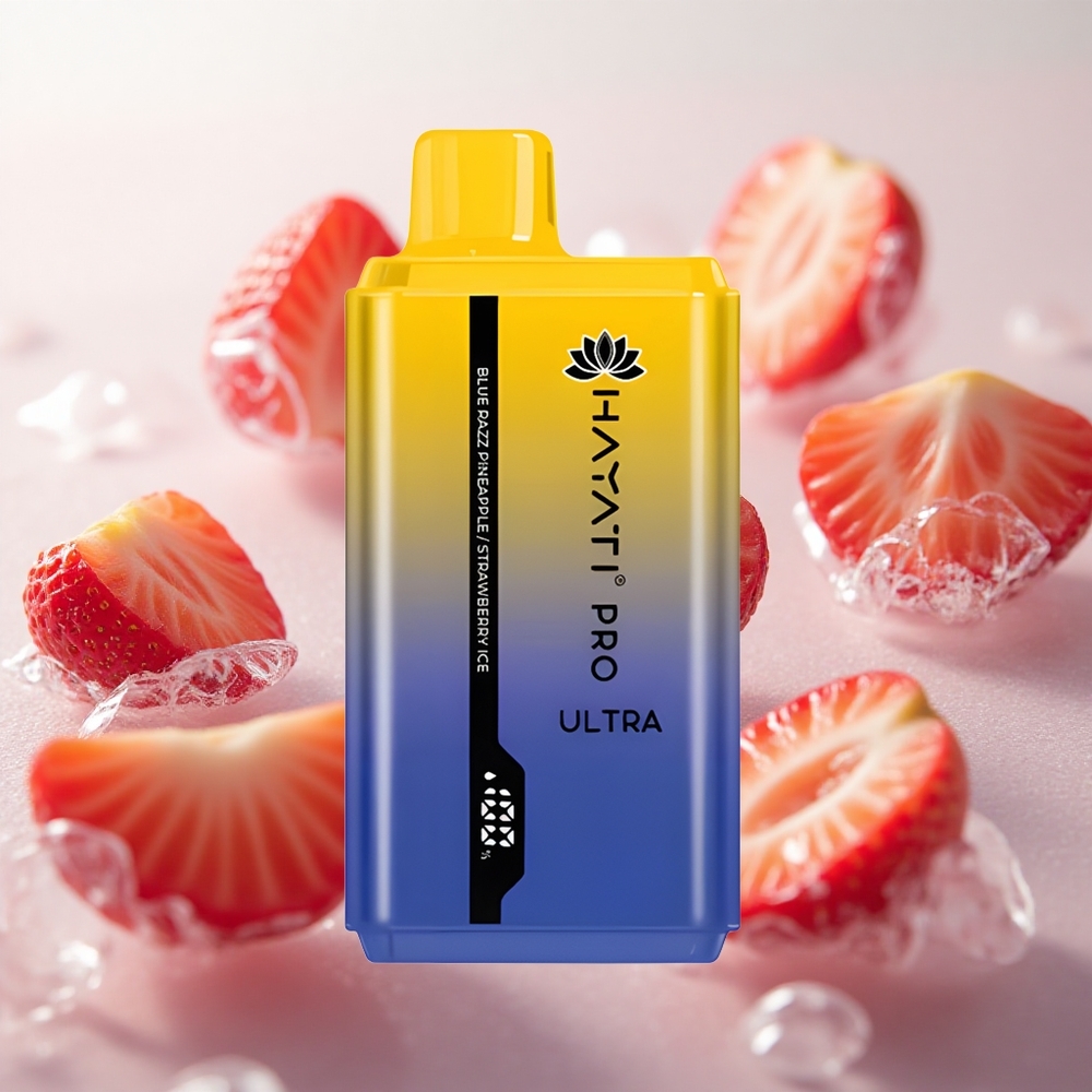 Hayati Pro Ultra 15000 Puffs Jednorázová Vape Blue Razz Ananas Czech Republic wholesale