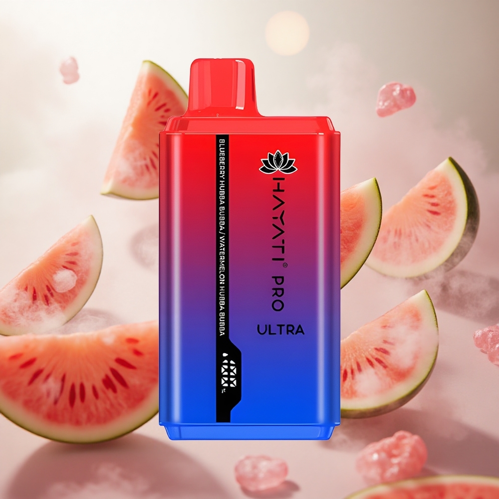 Hayati Pro Ultra 15000 Puffs Jednorázová Vape Blueberry Hubba Bubba 2 12ml Czech Republic wholesale