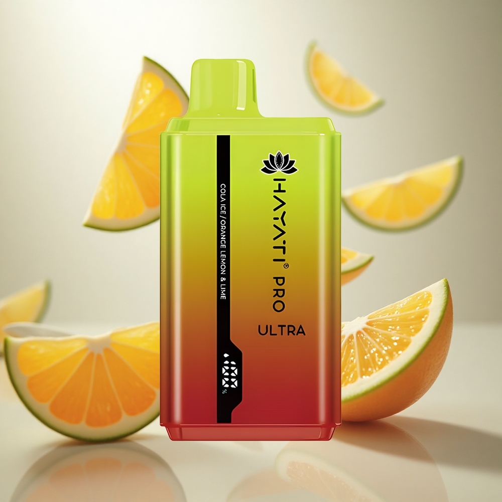 Hayati Pro Ultra 15000 Puffs Jednorázová Vape Cola Ice 49 příchutí Czech Republic wholesale