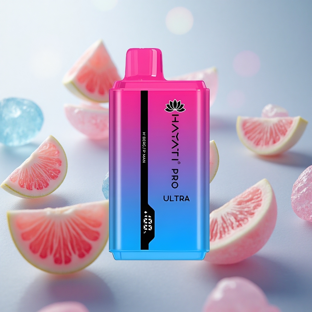 Hayati Pro Ultra 15000 Puffs Jednorázová Vape Modrá Malina Gumový Medvídek 49 příchutí Czech Republic wholesale