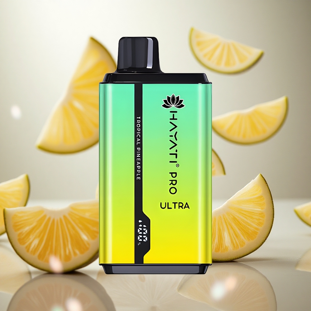 Hayati Pro Ultra 15000 Puffs Tropické Ananas Jednorázová Vape S 850mAh baterií Czech Republic wholesale