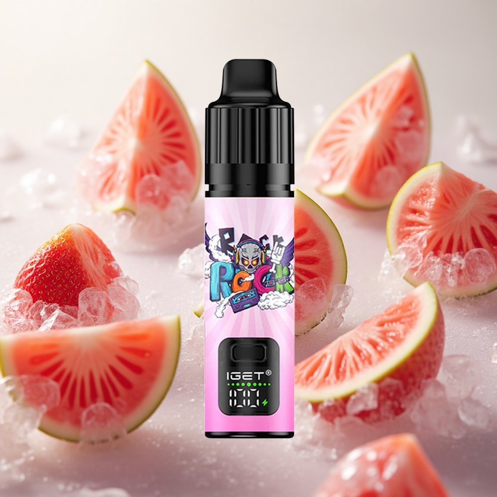 IGET BAR PLUS S3 POD 10000 Puffs Jednorázová Vape Jahoda Vodní Meloun Led 18 ml E-liquid Czech Republic wholesale
