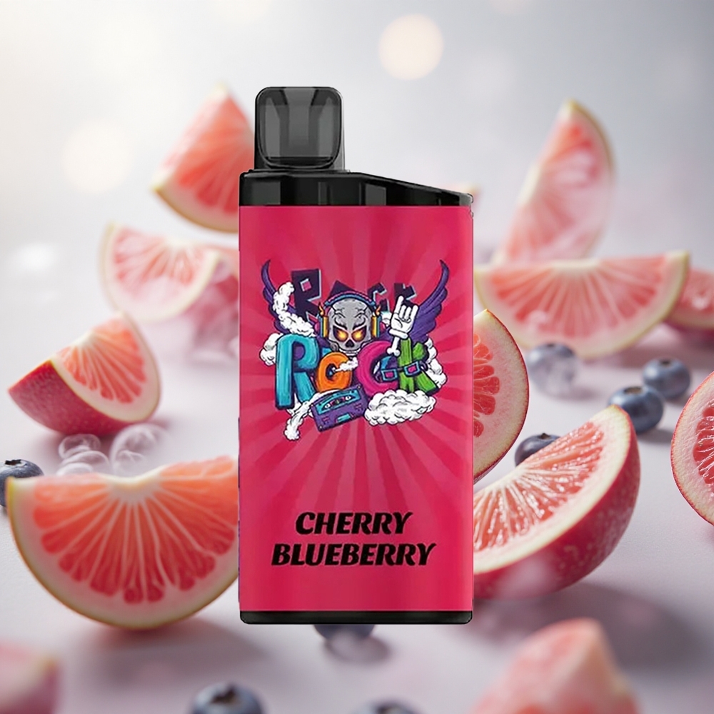 IGET Bar 3500 Puffs Cherry Blueberry Jednorázová Vape s kapacitou baterie 1400 mAh Czech Republic wholesale