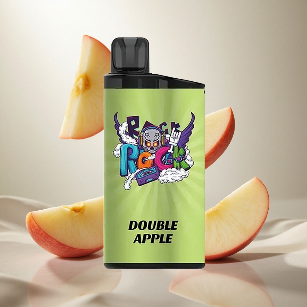 IGET Bar 3500 Puffs Dvojité jablko Jednorázová Vape s kapacitou baterie 1400 mAh Czech Republic wholesale