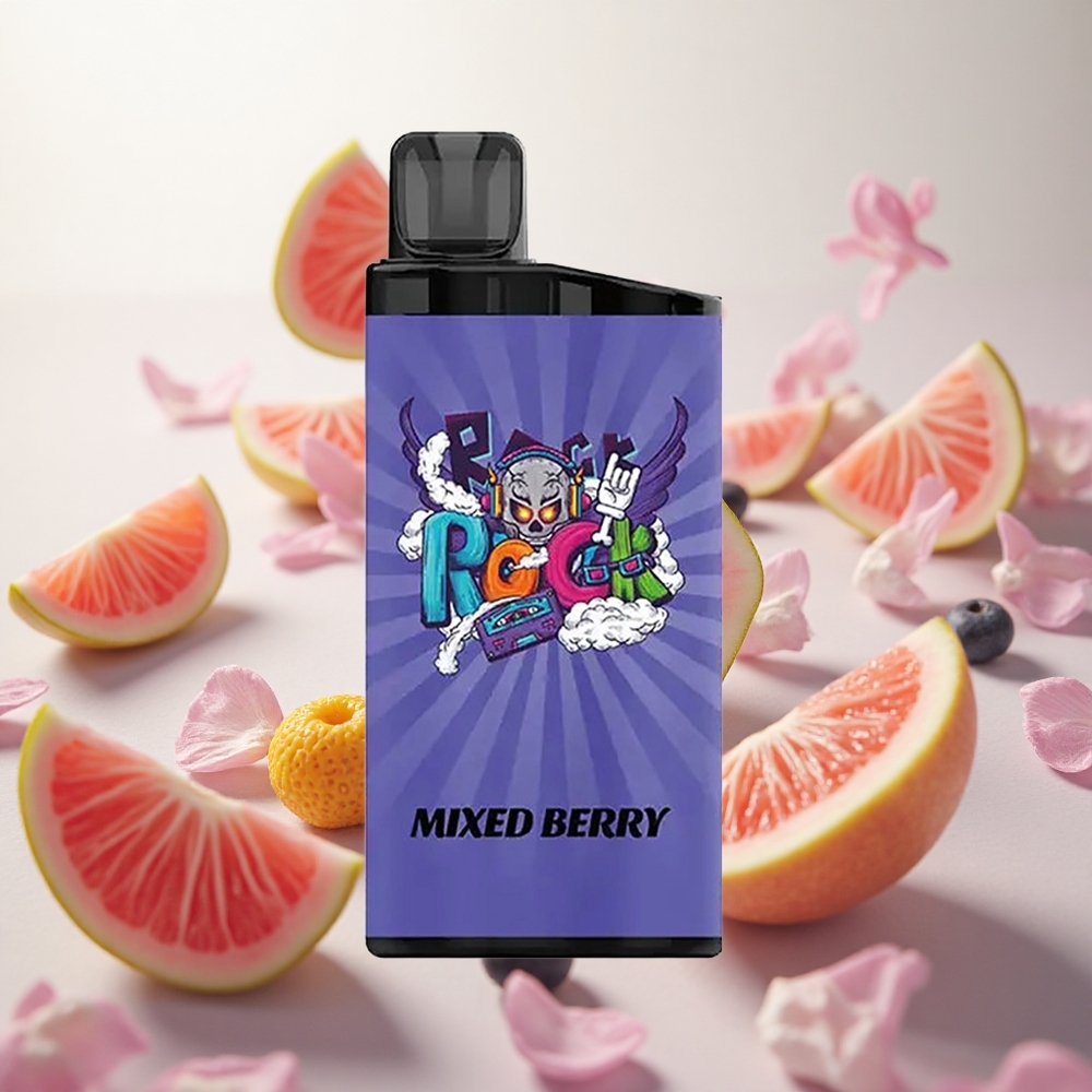 IGET Bar 3500 Puffs Jednorázová Vape Směs lesních plodů Velikost 413x213x945mm Czech Republic wholesale
