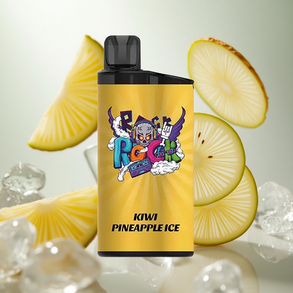 IGET Bar 3500 Puffs Kiwi Ananas Led Jednorázová Vape s baterií 1400 mAh Czech Republic wholesale