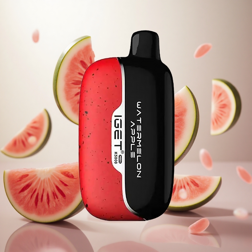 IGET Moon K5000 Puffs Jednorázová Vape Meloun Jablko až 5000 Puffs velikost 495x253x994 mm Czech Republic wholesale