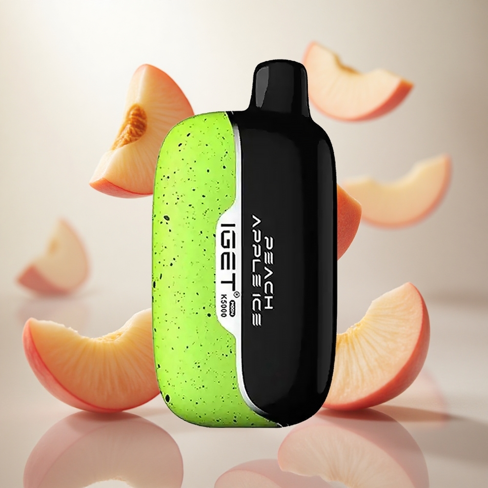 IGET Moon K5000 Puffs Jednorázová Vape Peach Apple až 5000 Puffs Czech Republic wholesale