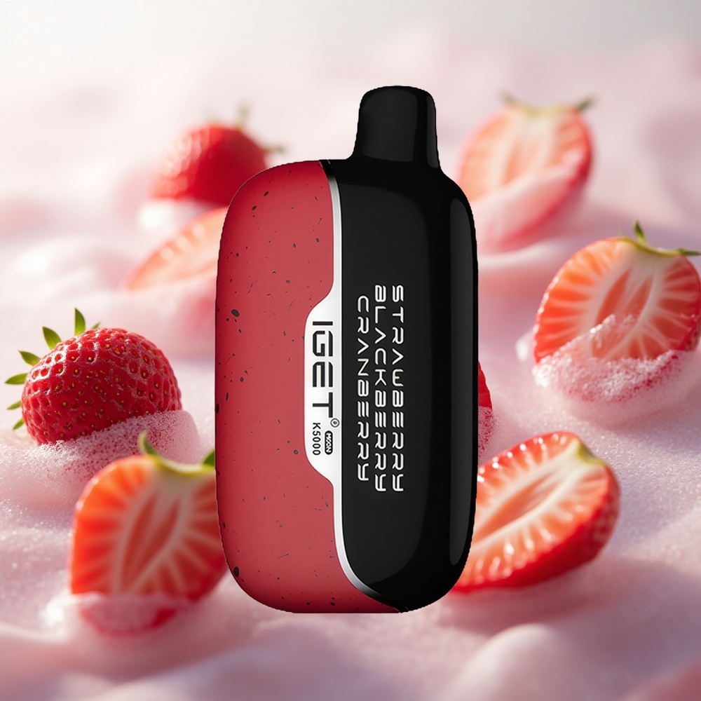 IGET Moon K5000 Puffs až 5000 Puffs Jednorázová Vape Jahoda Ostružina Brusinka Czech Republic wholesale