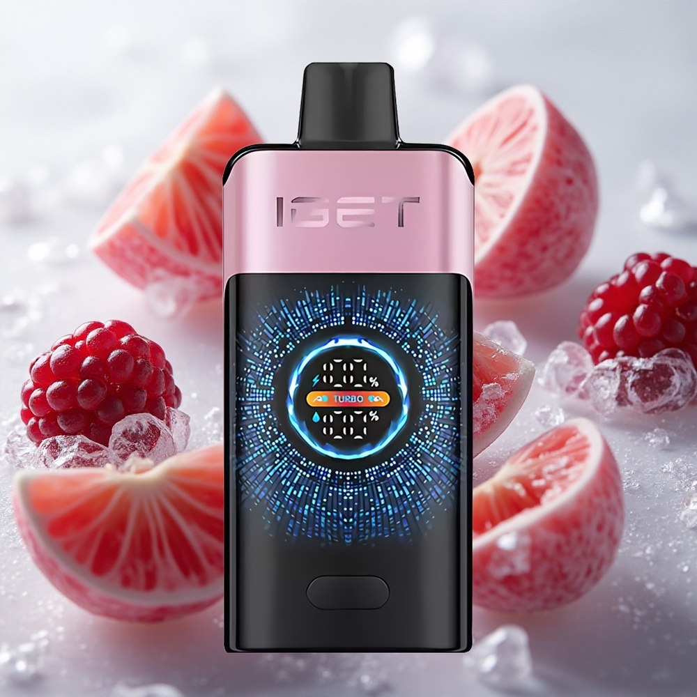 IGET ONE 12000 Puffs Jednorázová Vape Blackberry Ice s 2700 mAh Kapacitou Baterie Czech Republic wholesale