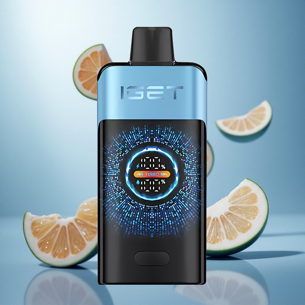 IGET ONE 12000 Puffs Jednorázová Vape Blue Monster s velkým zakřiveným barevným displejem Czech Republic wholesale