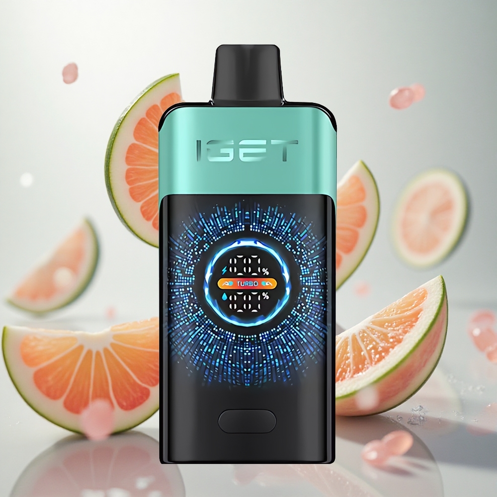 IGET ONE 12000 Puffs Jednorázová Vape Horská Jarní Máta Led s Velkým Zakřiveným Barevným Displejem Czech Republic wholesale