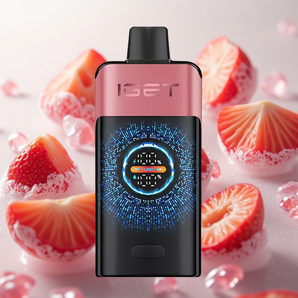IGET ONE 12000 Puffs Jednorázová Vape Jahoda Granátové Jablko Led Velký Zakřivený Barevný Displej Czech Republic wholesale