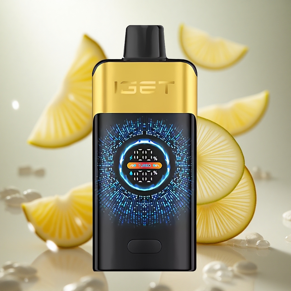 IGET ONE 12000 Puffs Jednorázová Vape Kiwi Ananas s Velkým zakřiveným barevným displejem Czech Republic wholesale