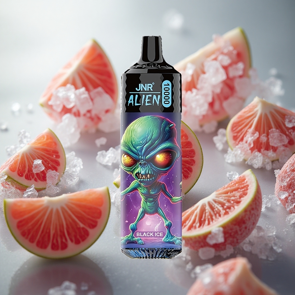 JNR Alien 10000 Puffs 20ml E-liquid Black ice Czech Republic wholesale