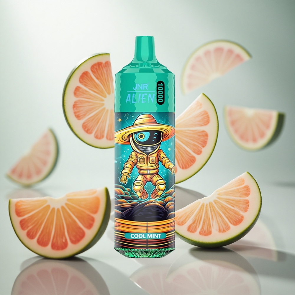JNR Alien 10000 Puffs Jednorázová Vape Cool Mint s 20ml E-liquid Czech Republic wholesale