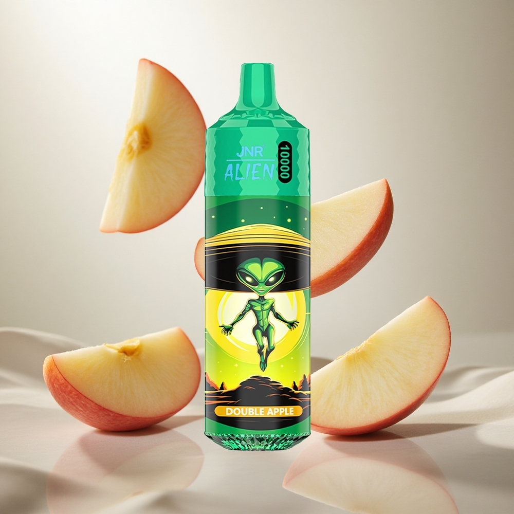 JNR Alien 10000 Puffs Jednorázová Vape Double Apple 20ml E-kapalina Czech Republic wholesale