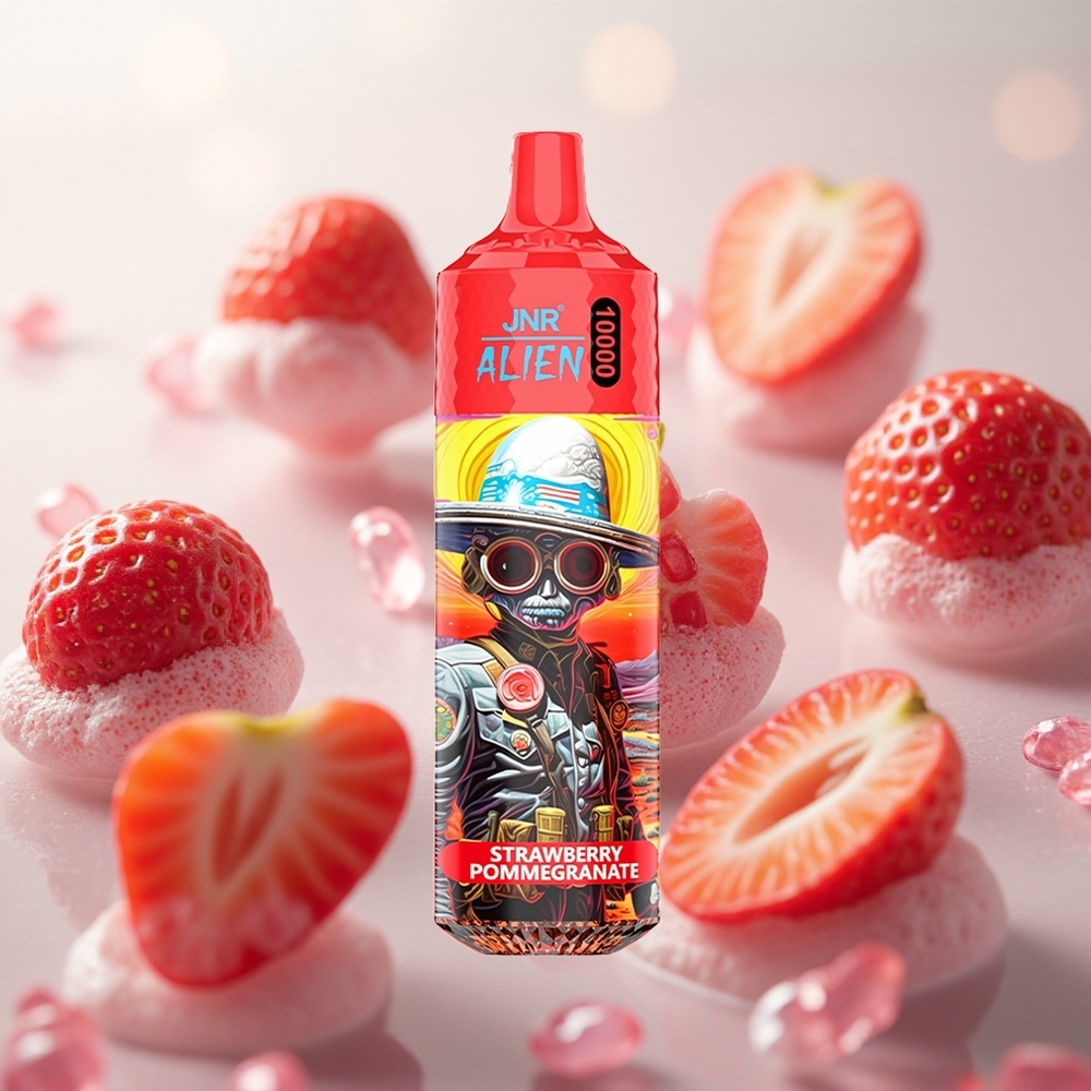 JNR Alien 10000 Puffs Jednorázová Vape Jahoda Granátové jablko 20ml E-liquid Czech Republic wholesale