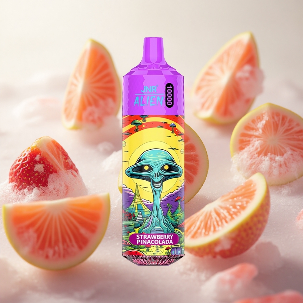 JNR Alien 10000 Puffs Jednorázová Vape Jahoda Pina Colada 850mAh Kapacita Baterie Czech Republic wholesale