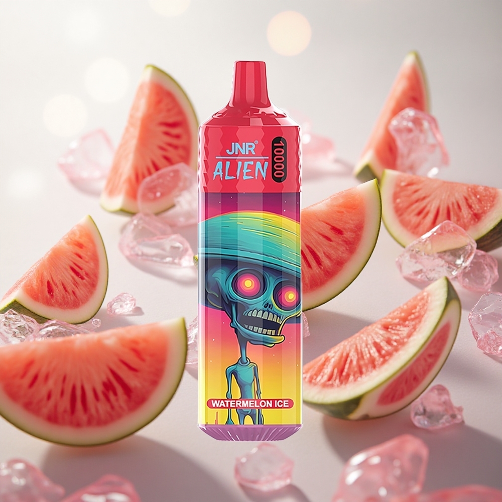 JNR Alien 10000 Puffs Jednorázová Vape Vodní meloun Led 20ml E-liquid Czech Republic wholesale