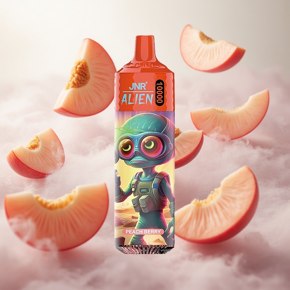 JNR Alien 10000 Puffs Peach Berry 20ml Kapalina Czech Republic wholesale