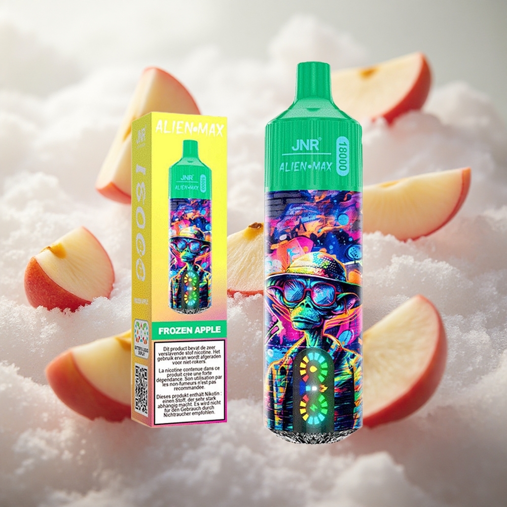 JNR Alien Max 18000 Pouts Zmražené Jablko 28ml E-liquid Czech Republic wholesale