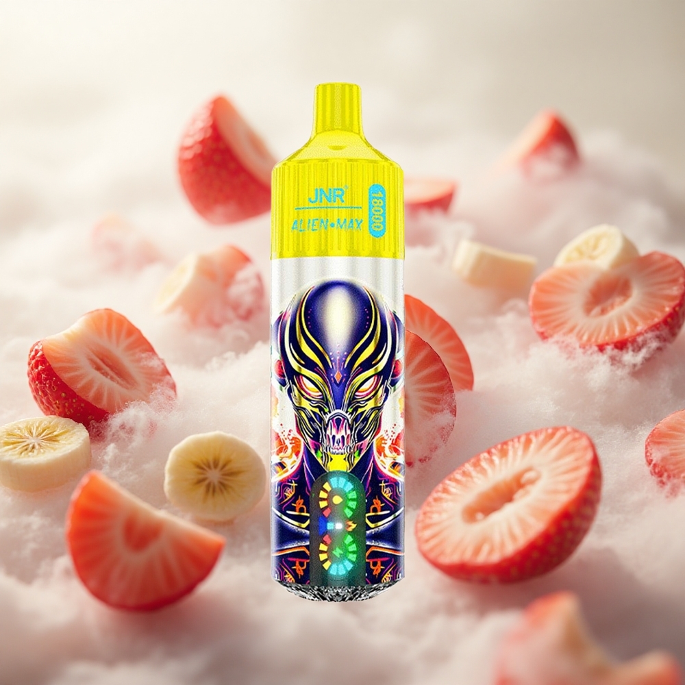 JNR Alien Max 18000 Puffs Jahoda Banán 850mAh Kapacita Baterie Czech Republic wholesale