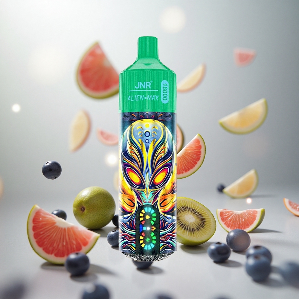 JNR Alien Max 18000 Puffs Jednorázová Vape Borůvka Kiwi 28ml E-liquid Czech Republic wholesale