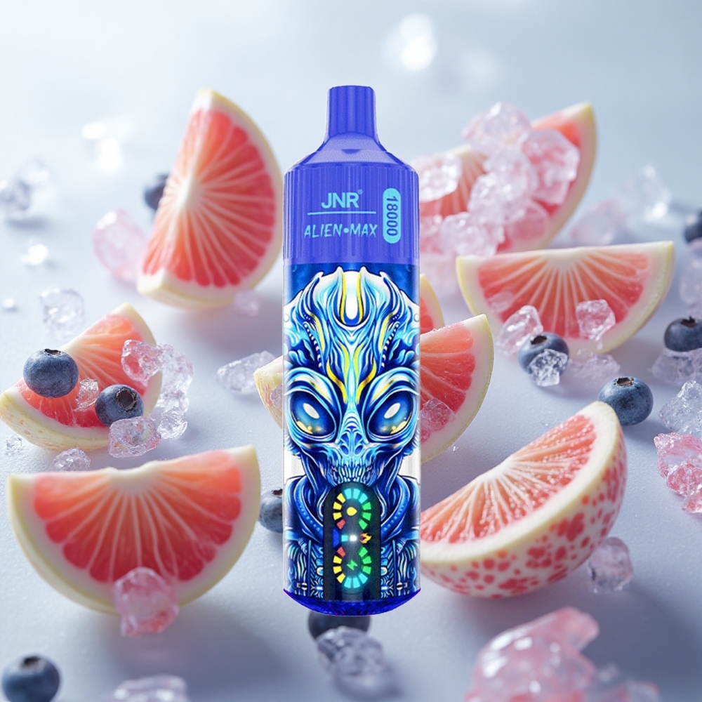 JNR Alien Max 18000 Puffs Jednorázová Vape Borůvka s Ledem s 28ml E-liquid Czech Republic wholesale