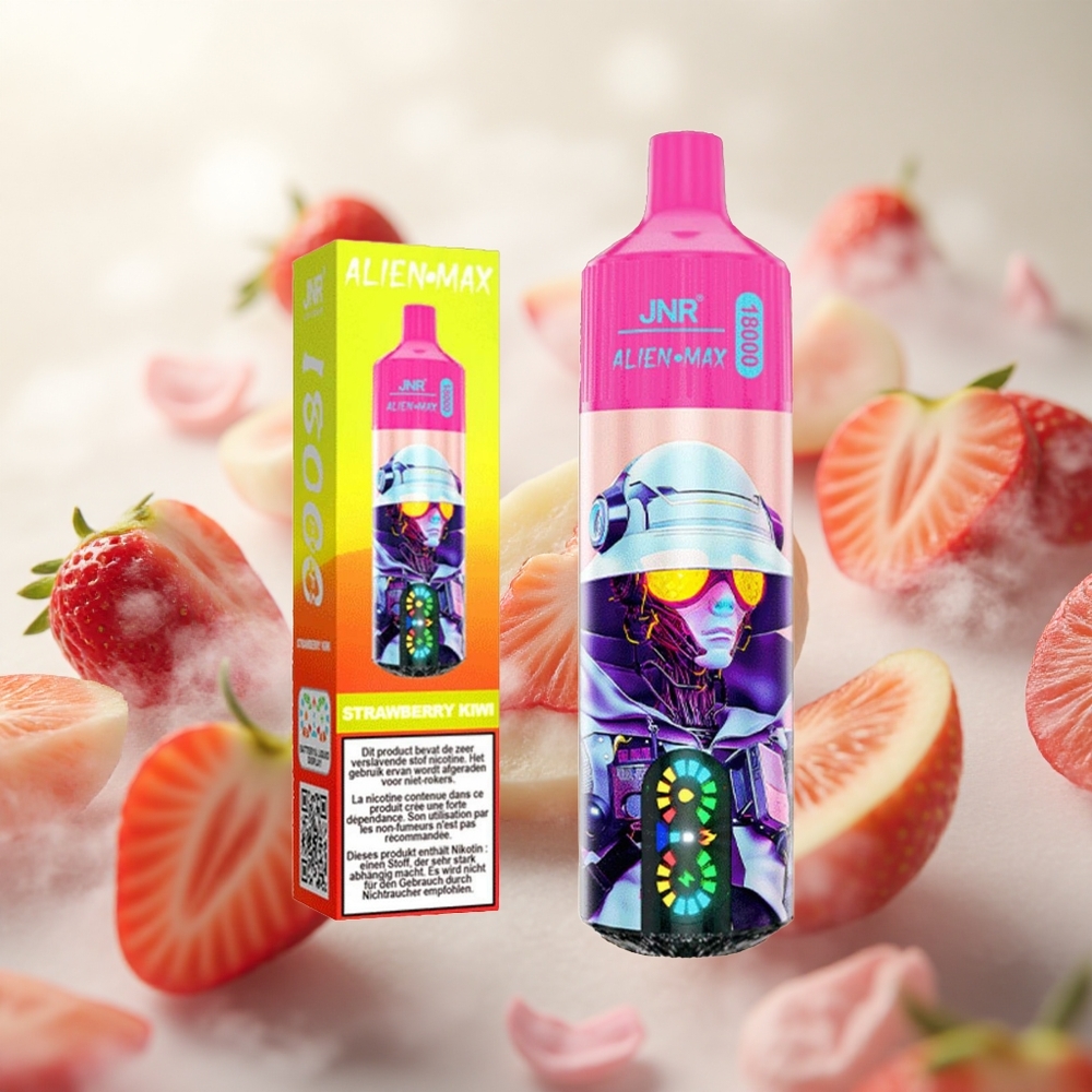 JNR Alien Max 18000 Puffs Jednorázová Vape Jahoda Kiwi 850mAh Kapacita Baterie Czech Republic wholesale