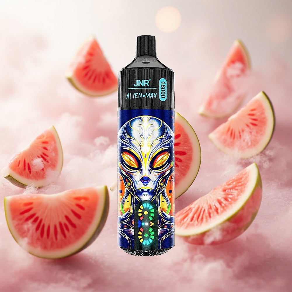 JNR Alien Max 18000 Puffs Jednorázová Vape Jahoda Meloun Bubblegum s 28ml E-liquid Czech Republic wholesale