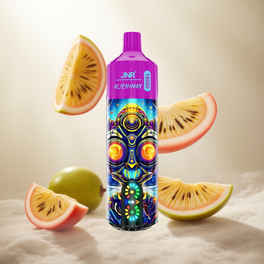JNR Alien Max 18000 Puffs Jednorázová Vape Kiwi Passion Fruit Guava 28ml e-liquid Czech Republic wholesale
