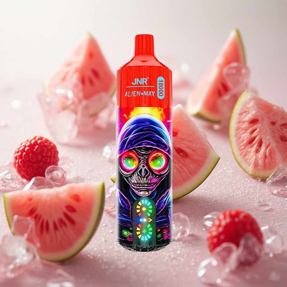 JNR Alien Max 18000 Puffs Raspberry Watermelon Ice s 28ml e-liquidem Czech Republic wholesale
