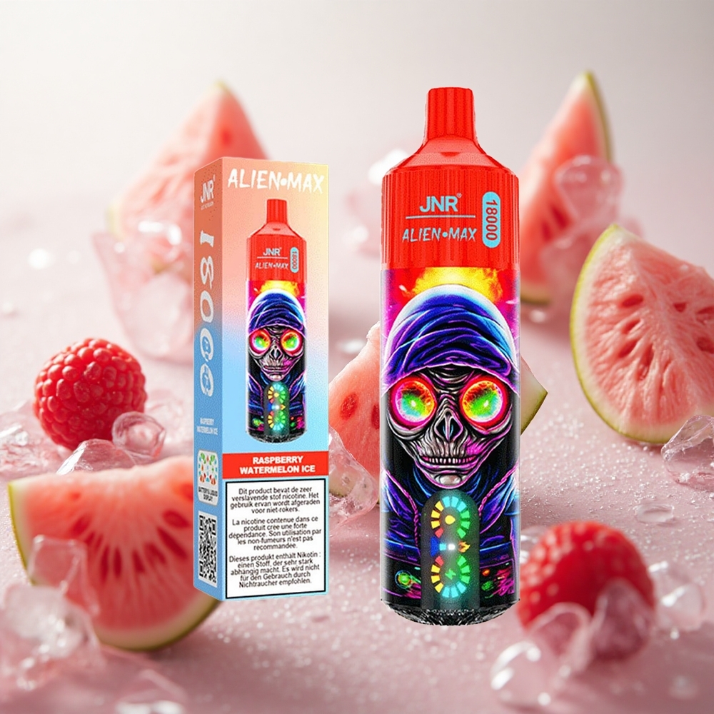 JNR Alien Max 18000 Puffs Raspberry Watermelon Ice s 28ml e-liquidem Czech Republic wholesale