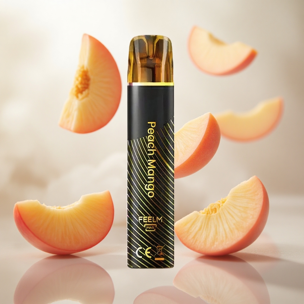 JNR BlackGolden 600+200 Puffs Jednorázová Vape Broskev Mango Obsah Nikotinu 2 Czech Republic wholesale