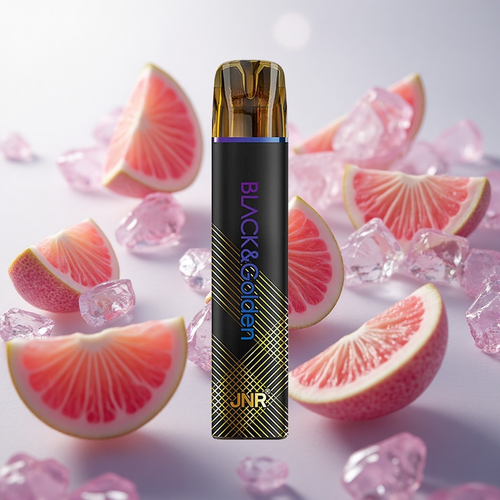 JNR BlackGolden 600+200 Puffs Jednorázová Vape Grape Ice 2 Nikotinu Czech Republic wholesale