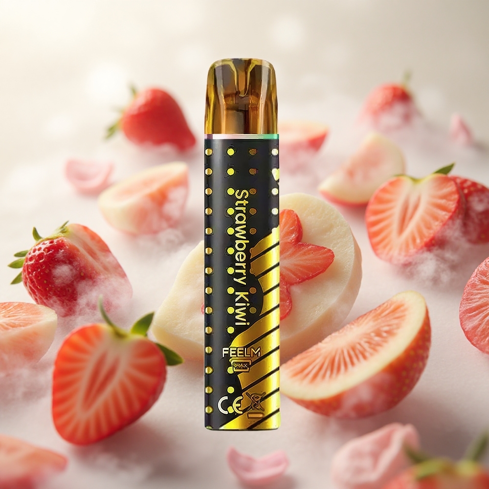 JNR BlackGolden 600+200 Puffs Jednorázová Vape Jahoda Kiwi 2 Nikotinu Czech Republic wholesale