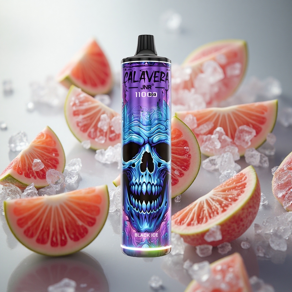 JNR Calavera 11000 Puffs Jednorázová Vape Black Ice s 850 mAh kapacitou baterie Czech Republic wholesale